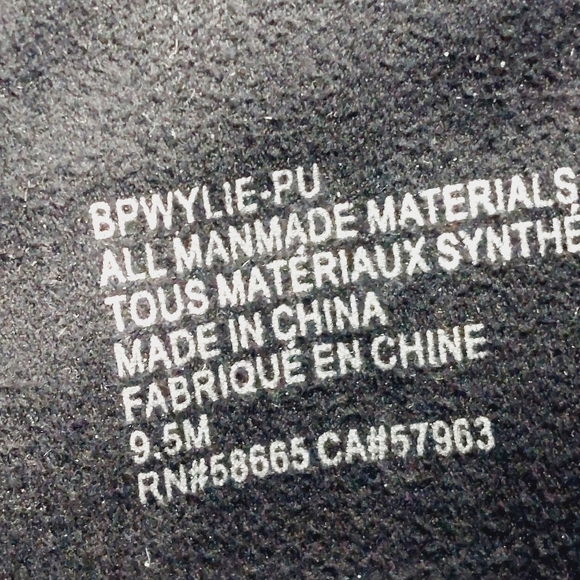 New BP. Wylie Black Faux Leather Studded Bootie  W797 - Picture 11 of 12